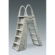 Confer Plastics A-Frame 7200 Adjustable Above Ground Pool Roll-Guard Safety Ladder