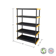 5-Tier Heavy-Duty Shelf, 48