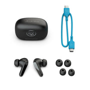 JLab EBJBPODSRBLK124 JBuds Pods ANC True Wireless Earbuds - Black