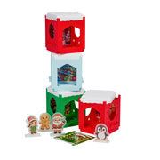 Little Kids Inc Advent Calendar Play Set, 25-Day Peel & Reveal Toddler Toy, Multicolor