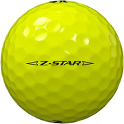 Srixon Z-Star 2023 Yellow Golf Balls Premium 3-Piece Urethane