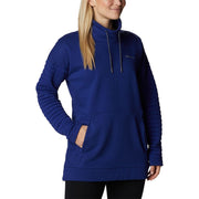 Columbia Sunday Summit Oversized Funnel Long-Sleeve Pullover for Ladies - Dark Sapphire - S