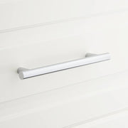 SIGNATURE HARDWARE 479478 6 SOLID BRASS CABINET PULL POLISHED CHROME