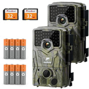 Usogood TC30 Trail and Game Camera, 48MP 4K Video, Night Vision 65ft, Motion Activated, IP66 Waterproof, 120 Wide Angle