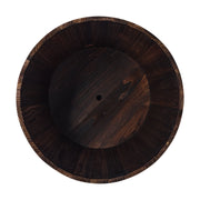 Better Homes & Gardens BH5628079493004 26 in Wood Whiskey Barrel Planter