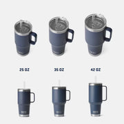 YETI Rambler 42-Oz. Mug with Straw Lid - Cape Taupe