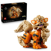 LEGO Pokmon Arcanine Building Set, Collectible Posable Figure, 1190 Pieces, Multicolor, 72160