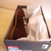 Crown Vintage Madina Loafer Women's Burgundy Suede Flats Size 8.5