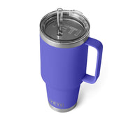 YETI Rambler 42 oz Insulated Tumbler with Straw Lid, Ultramarine Violet, Stainless Steel, Vacuum Insulated