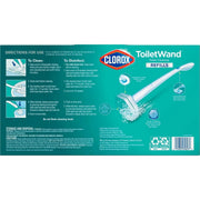 Clorox Rainforest Rush ToiletWand Cleaning Kit, 1 Handle, 36 Preloaded Refills, Fresh Scent, 990360697