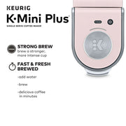 Keurig K-Mini Pod Coffee Maker, Dusty Rose