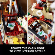LEGO 21350 Ideas Jaws Shark Toy and Diorama Building Set