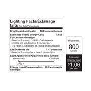 Feit Electric ST19 E26 LED Motion Activated Bulb, Soft White 2700K, 60 Watt Equivalent, High CRI, Exposed Filament, Indoor/Outdoor