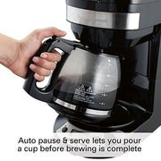 Hamilton Beach 46299 Programmable Coffee Maker, Black