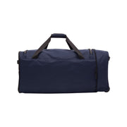 Protege Navigation 28 in Large Collapsible Rolling Duffel Bag, Navy, Polyester, 2 Inline Skate Wheels, Adjustable Shoulder Strap