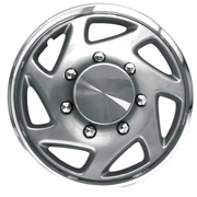 Coast to Coast Accents IWC9416C Wheel Cove, Silver and Chrome
