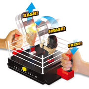 WWE Smash & Bash Arena Board Game, Interactive 2-Player Wrestling Ring Game with Controllers, Ages 6+