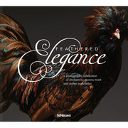 teNeues Feathered Elegance Illustrated Photography Book, Large-Format Hardcover, Bilingual English and German