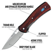 Buck Knives Vantage Avid Large Folding Pocket Knife, 3.25