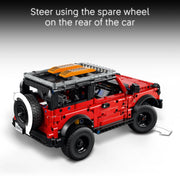 LEGO Technic Ford Bronco SUV Building Set, 943 Pieces, Red and Black