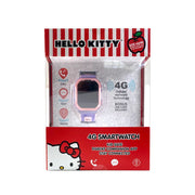 Accutime Hello Kitty iTime 4G Kids Smart Watch with Calling, Messaging, GPS Tracking, Secure Monitoring, Purple