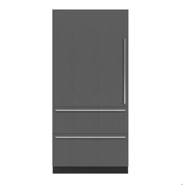 Sub-Zero - DET3650CI/L 36 Inch Panel Ready Built-In Bottom Mount Smart Refrigerator
