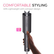 TYMO CURLPRO Automatic Curling Iron, 1 Inch Ceramic Barrel with GLOSS Tourmaline, Ionic Technology, Dual Voltage, Gray