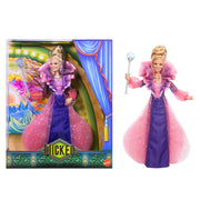 Mattel Magical Wise Woman Moon Fashion Doll, Violet Gown with Celestial Accessories, 11 Points Articulation, Doll Stand Included, JLG42