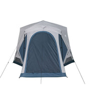 Ozark Trail 8 Person Pop-Out Camping Tent with Screen Room, Silver, Quick Setup, 13.8 ft by 10 ft