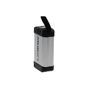Muddy 990430450 3-in-1 Rechargeable Hand Warmers Set, Power Bank, LED Flashlight, Silver, Pack of 2