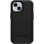 OtterBox Defender Series Pro Hard Shell Case, Tri-Layer Protection, MagSafe Compatible, Black, Compatible with Apple iPhone 13, 14, 15, 16e, 17e, 77-92732