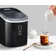 Simzlife ZX-IM-01D-S 26lbs/24H Countertop Ice Maker, 9 Bullet