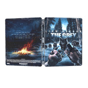 Shout! Factory The Grey Limited Edition Steelbook 4K Ultra HD Combo with Dolby Vision DTS-HD Master Audio (Blu-ray)