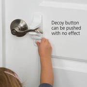 Safety 1 OutSmart Lever Handle Lock (4 Pack), White