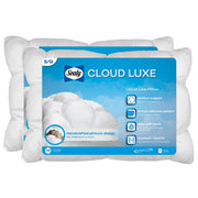 Sealy 11346WMCOM Down Alternative Cloud Luxe Bed Pillows, Standard/Queen (2 Pack)