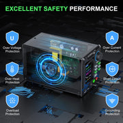 KUAIQU 30V 10A DC Power Supply Variable, Bench Power Supply w/Memory Storage & Encoder Knob Output Switch & Lock Button