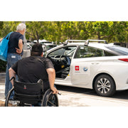 QuicStick Hand Controls, Thumb Controlled Drive Assist, Portable Aluminum Hand Controls for Disabled Driving, Universal Fit, Black