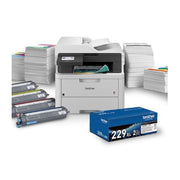 Brother MFC-L3720CDW MFC-L3720CDW Wireless Color All-in-One Digital Printer with Laser Quality Output and Refresh - White