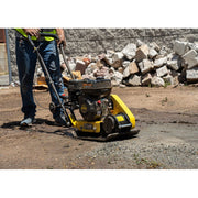 Stark USA 61003-1 Plate Compactor, 7HP Gas Engine, 212CC, 20 x 14 in Tamper Plate, 2360 lbs Compaction Force