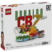 LEGO Editions Cristiano Ronaldo Soccer Highlights Building Set, 490 Pieces, Ages 10+, Multicolor, 6590596