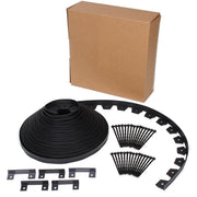 Dimex 3000-100C EasyFlex Plastic No Dig Landscape Edging Kit, 100 Feet