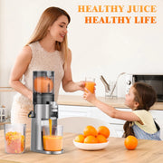 SiFENE SIF-8101 Cold Press Juicer, Masticating Juicer Machine w/4.35