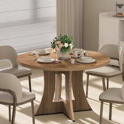 MARNUR 1049227 Round Dining Table for 4 Persons 47