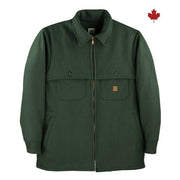 Big Bill 461CAB Wool Outdoor Jacket, Recycled Wool Blend, Green, Small