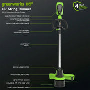 Greenworks 1359802 60V 16