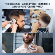 Audoc BestbOMG Hair Clippers and Beard Trimmer Kit with Ceramic T-Blade