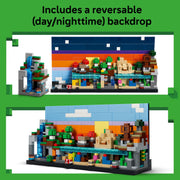 LEGO Minecraft Mini Biomes Building Toy, 797 Pieces, 5 Removable Biomes, 5 Microfigures, Multicolor, 6585531
