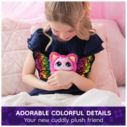 Spin Master Hatchimals Bloomables Kittyfly Interactive Plush Toy with Double Transformation, Over 100 Sounds and Reactions, Multicolored, 6072450