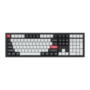 Keychron Q6H-P1-CA Q6 HE Full-Size Mechanical Keyboard with Hall Effect Magnetic Switches, RGB Backlight, Nebula Switch Knob, White