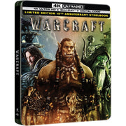 Universal Pictures Home Entertainment Warcraft 10th Anniversary Edition Steelbook, 4K Ultra HD Movie, Blu-ray, Digital Copy, Action Fantasy Adventure